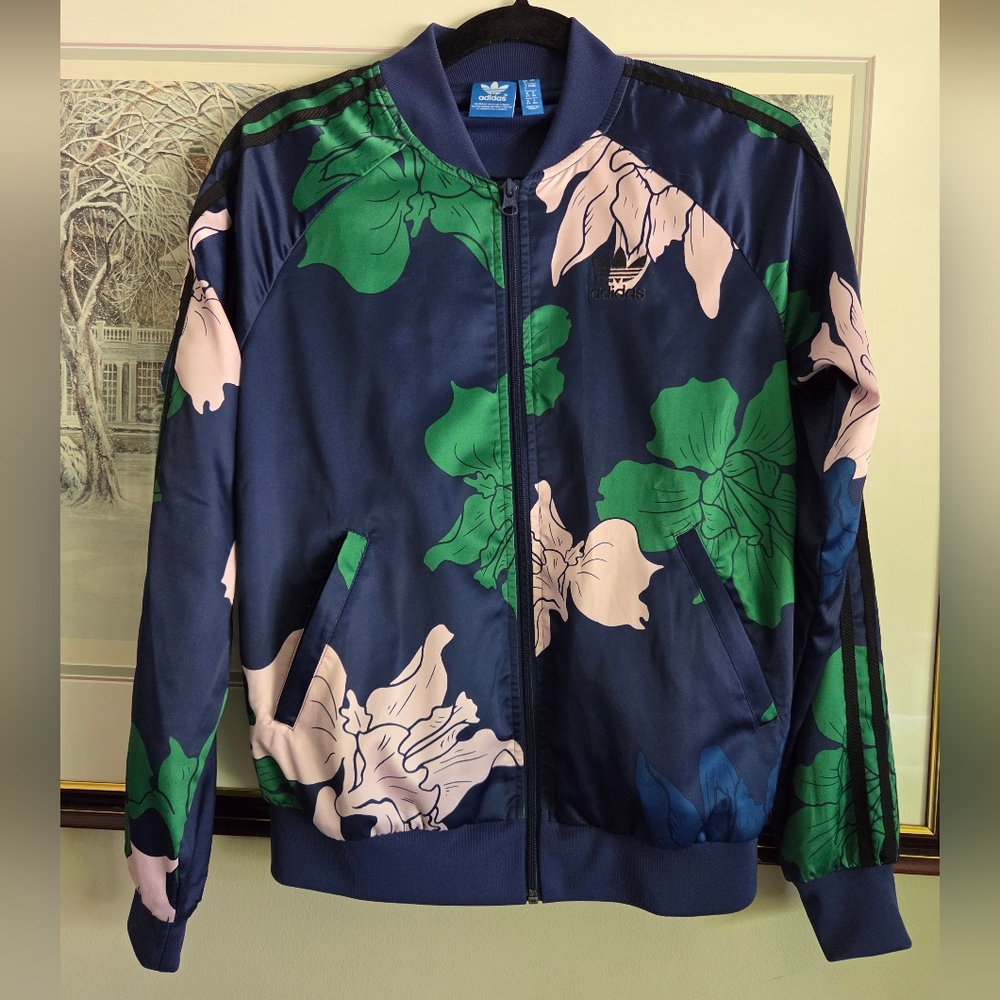 Adidas Floral Track Jacket